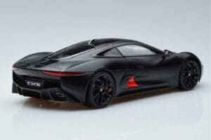 Jaguar C-X75 Melns Almost Real 1:18 810605 Metāls — attēls 3 no 7