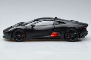 Jaguar C-X75 Melns Almost Real 1:18 810605 Metāls — attēls 4 no 7