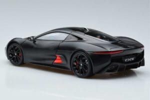Jaguar C-X75 Melns Almost Real 1:18 810605 Metāls — attēls 6 no 7