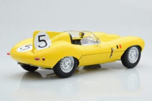 Jaguar D-Type #5 Ecurie Nationale Belge 24 Hours of Le Mans 1956 CMR 1:18 CMR143 Metāls — attēls 2 no 6