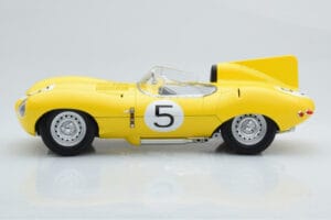 Jaguar D-Type #5 Ecurie Nationale Belge 24 Hours of Le Mans 1956 CMR 1:18 CMR143 Metāls — attēls 3 no 6