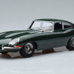 Jaguar E-Type Series 1 British Racing Zaļš KK-Scale 1:18