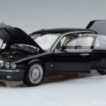 Jaguar XJ6 X350 Ebony Melns Almost Real 1:18 - image 2 of 11