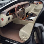 Jaguar XJ6 X350 Ebony Melns Almost Real 1:18 - image 7 of 11