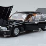 Jaguar XJ6 XJ40 Ebony Melns Almost Real 1:18 - image 2 of 11