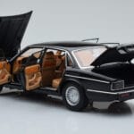 Jaguar XJ6 XJ40 Ebony Melns Almost Real 1:18 - image 5 of 11