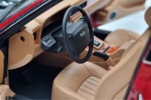 Jaguar XJ6 XJ40 Flamenco Sarkans Almost Real 1:18 810541 Metāls — attēls 9 no 11
