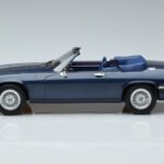 Jaguar XJS V12 Kabriolets Zils Metaliks Ierobežots Izdevums Norev 1:18 182636 Metāls - image 3 of 6