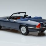 Jaguar XJS V12 Kabriolets Zils Metaliks Ierobežots Izdevums Norev 1:18 182636 Metāls - image 5 of 6