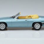 Jaguar XJS V12 Kabriolets Gaiši Zils Metaliks Norev 1:18 182635 Metāls - image 3 of 6