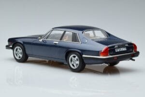 Jaguar XJS V12 Zils Metaliks Ierobežots Izdevums Norev 1:18 182622 Metāls — attēls 5 no 6