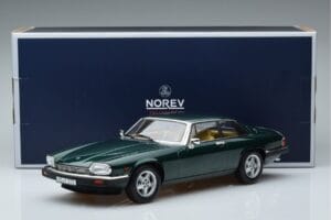 Jaguar XJS V12 Zaļš Metaliks Norev 1:18 182620 Metāls — attēls 6 no 6