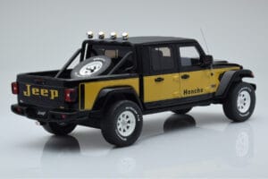 Jeep Gladiator Honcho Melns GT Spirit 1:18 GT422 Sveķi — attēls 2 no 6