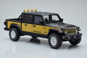 Jeep Gladiator Honcho Melns GT Spirit 1:18 GT422 Sveķi — attēls 4 no 6