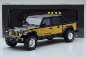 Jeep Gladiator Honcho Melns GT Spirit 1:18 GT422 Sveķi — attēls 6 no 6