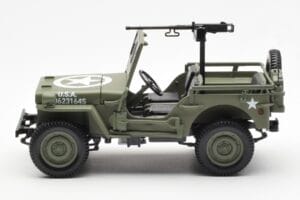Jeep Willys MB US Army D-Day 1944 Norev 1:18 189016 Metāls — attēls 4 no 10
