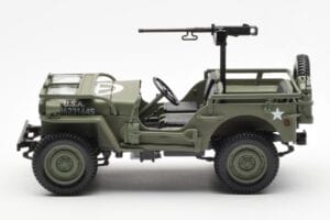 Jeep Willys MB US Army D-Day 1944 Norev 1:18 189016 Metāls — attēls 5 no 10