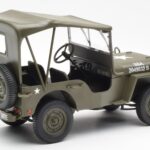Jeep Willys Ar Brezenta Jumtu UT Models 1:18 - image 2 of 6