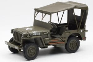 Jeep Willys Ar Brezenta Jumtu UT Models 1:18