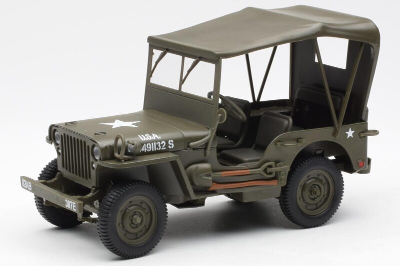 Jeep Willys Ar Brezenta Jumtu UT Models 1:18