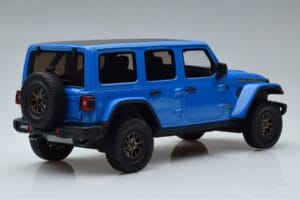 Jeep Wrangler Rubicon 392 Zils GT Spirit 1:18 GT371 Sveķi — attēls 2 no 6