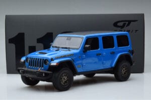 Jeep Wrangler Rubicon 392 Zils GT Spirit 1:18 GT371 Sveķi — attēls 6 no 6