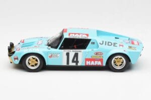 Jide 1600S Gr.4 #14 J. Ragnotti / Jaubert Criterium des Cevennes 1972 Otto 1:18 OT287 Sveķi — attēls 3 no 6