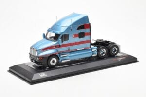 Kenworth T2000 Gaiši Zils Sarkans IXO 1:43 TR180 Metāls — attēls 2 no 4