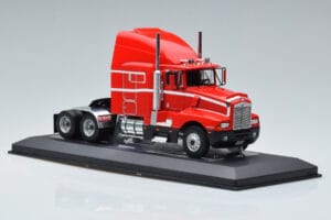 Kenworth T600 Sarkans IXO 1:43 TR109 Metāls — attēls 4 no 6