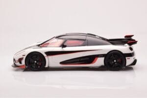 Koenigsegg Agera RS Arctic Balts GT Spirit 1:18 GT877 Sveķi — attēls 3 no 6
