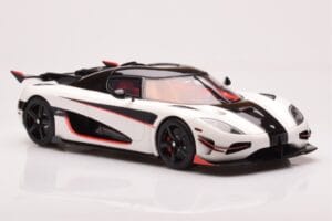 Koenigsegg Agera RS Arctic Balts GT Spirit 1:18 GT877 Sveķi — attēls 4 no 6