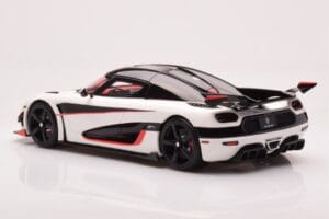 Koenigsegg Agera RS Arctic Balts GT Spirit 1:18 GT877 Sveķi — attēls 5 no 6