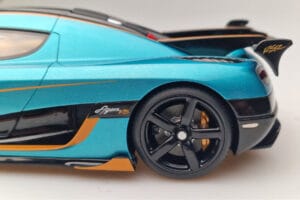 Koenigsegg Agera RSR Zils GT Spirit 1:18 GT390 Sveķi — attēls 6 no 9