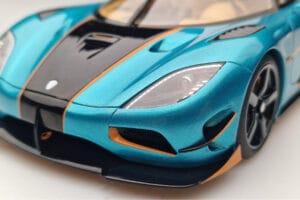 Koenigsegg Agera RSR Zils GT Spirit 1:18 GT390 Sveķi — attēls 7 no 9