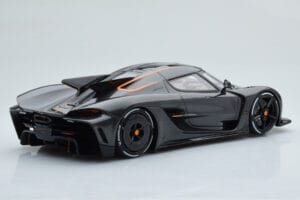 Koenigsegg Jesko Absolut Graphite Pelēks Asia Exclusive GT Spirit 1:18 CLDC025 Sveķi — attēls 2 no 6