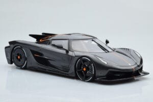Koenigsegg Jesko Absolut Graphite Pelēks Asia Exclusive GT Spirit 1:18 CLDC025 Sveķi — attēls 4 no 6