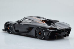 Koenigsegg Jesko Absolut Graphite Pelēks Asia Exclusive GT Spirit 1:18 CLDC025 Sveķi — attēls 5 no 6