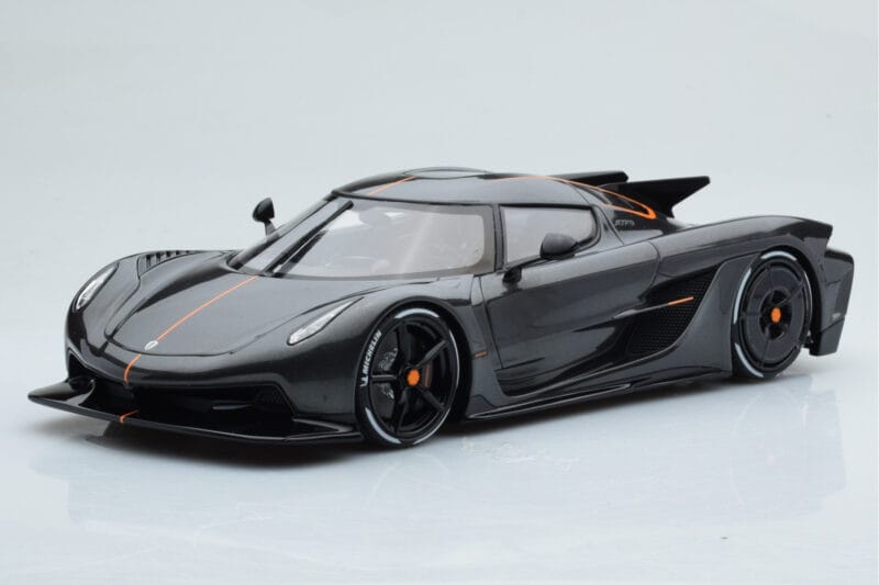 Koenigsegg Jesko Absolut Graphite Pelēks Asia Exclusive GT Spirit 1:18