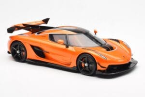 Koenigsegg Jesko Attack Tang Oranžs GT Spirit 1:18 GT898 Sveķi — attēls 4 no 6