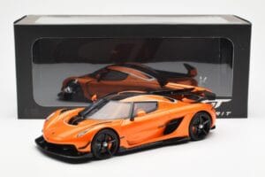 Koenigsegg Jesko Attack Tang Oranžs GT Spirit 1:18 GT898 Sveķi — attēls 6 no 6