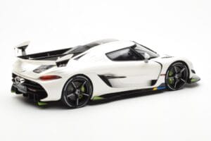 Koenigsegg Jesko Attack Balts GT Spirit 1:18 GT389 Sveķi — attēls 2 no 6