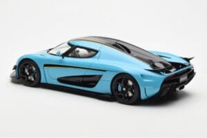 Koenigsegg Regera Baby Zils GT Spirit 1:18 GT881 Sveķi — attēls 5 no 6