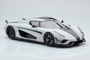 Koenigsegg Regera Pelēks Asia Exclusive GT Spirit 1:18 CLDC026 Sveķi — attēls 3 no 5