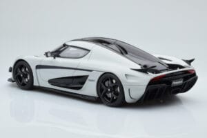 Koenigsegg Regera Pelēks Asia Exclusive GT Spirit 1:18 CLDC026 Sveķi — attēls 4 no 5