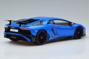 Lamborghini Aventador LP750-4 SV Zils AUTOart 1:18 74559 Kompozīts — attēls 3 no 8