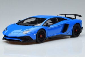 Lamborghini Aventador LP750-4 SV Zils AUTOart 1:18 74559 Kompozīts