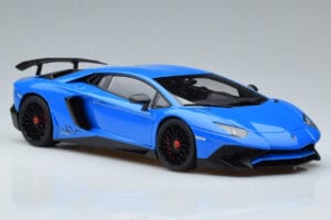 Lamborghini Aventador LP750-4 SV Zils AUTOart 1:18 74559 Kompozīts — attēls 5 no 8