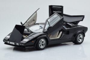 Lamborghini Countach LP5000S Melns AUTOart 1:18 74533 Metāls — attēls 2 no 10