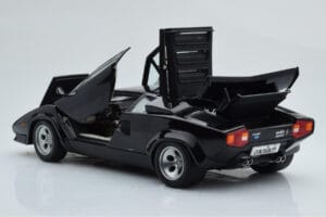 Lamborghini Countach LP5000S Melns AUTOart 1:18 74533 Metāls — attēls 3 no 10