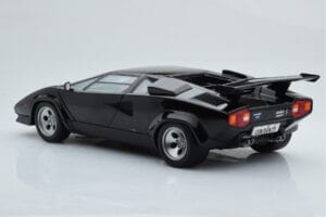 Lamborghini Countach LP5000S Melns AUTOart 1:18 74533 Metāls — attēls 7 no 10
